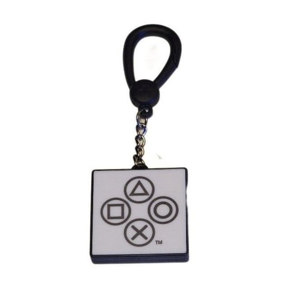 Sony PlayStation Backpack Buddies Playstation Symbols Keychain by Paladone - Picture 2 of 3